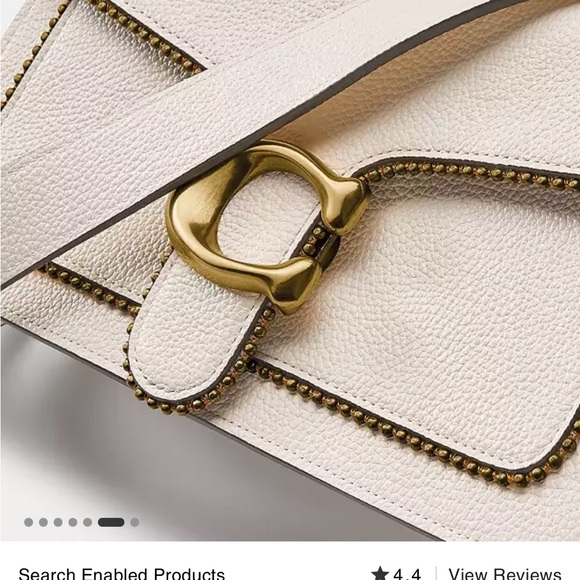 Coach Tabby Shoulder Bag 26 With Beadchain - Picture 13 of 17